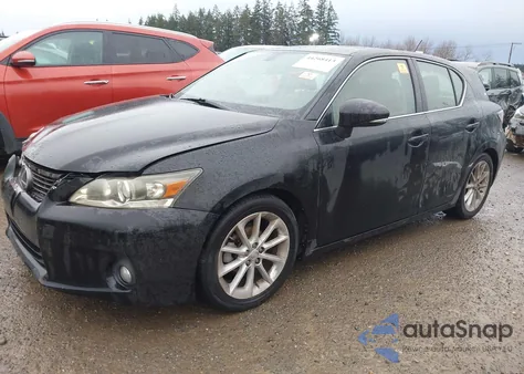 2011 Lexus Ct 200H Premium from USA, damaged, VIN JTHKD5BH4B2014762